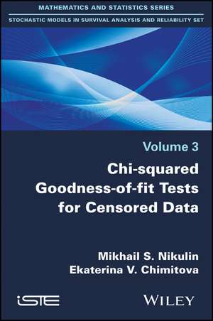 Chi–squared Goodness–of–fit Tests for Censored Data de MS Nikulin