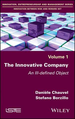 The Innovative Company – An Ill–defined Object de D Chauvel