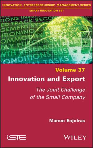 Innovation and Export de Manon Enjolras