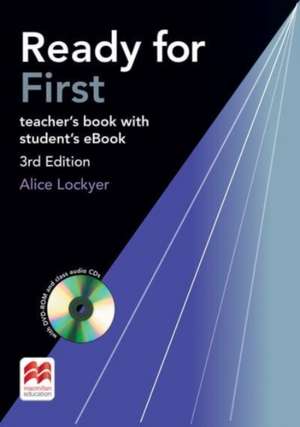 Ready for First 3rd Edition + eBook Teacher's Pack de Roy Norris