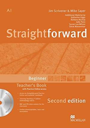 Straightforward 2nd Edition Beginner + eBook Teacher's Pack de Philip Kerr