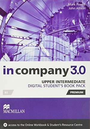 In Company 3.0 Upper Intermediate Level Digital Student's Bo de John Allison