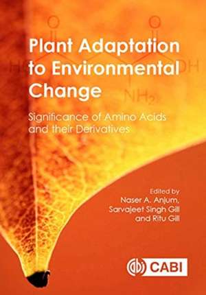 Plant Adaptation to Environmental Change – Significance of Amino Acids and their Derivatives de Penna Suprasanna