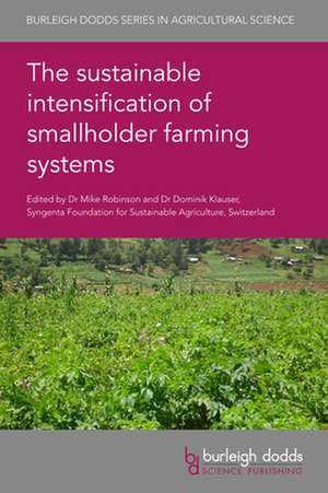 sustainable intensification of smallholder farming systems