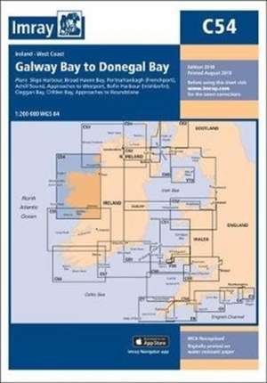 Imray Chart C54 de Imray Imray