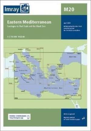M20 Eastern Mediterranean de Imray M Series