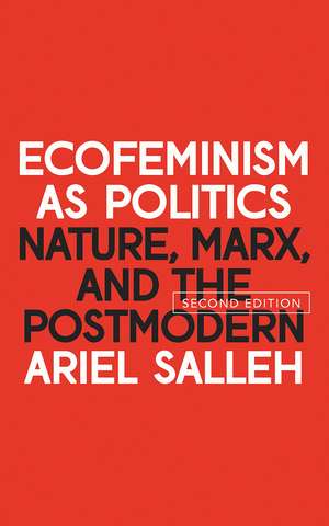 Ecofeminism as Politics: Nature, Marx, and the Postmodern de Ariel Salleh