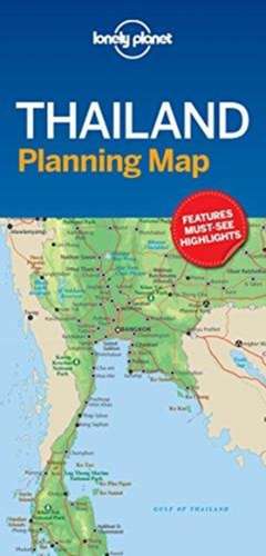 Thailand Planning Map de Lonely Planet