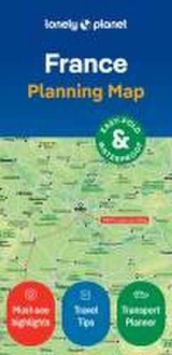 Lonely Planet France Planning Map de Lonely Planet