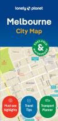 Lonely Planet Melbourne City Map de Frances Evans