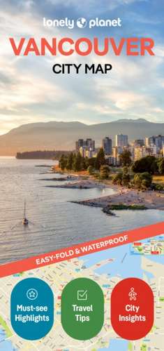 Vancouver City Map de Lonely Planet