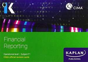 F1 FINANCIAL REPORTING - REVISION KIT de KAPLAN PUBLISHING