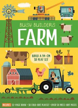 Busy Builders: Farm de Timothy Knapman