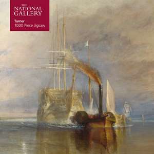 Adult Jigsaw Puzzle National Gallery: Turner: The Fighting Temeraire: 1000-piece Jigsaw Puzzles de Flame Tree Studio