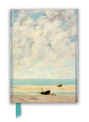 Gustave Courbet: The Calm Sea (Foiled Journal) de Flame Tree Studio