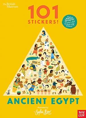 British Museum 101 Stickers! Ancient Egypt de Sophie Beer