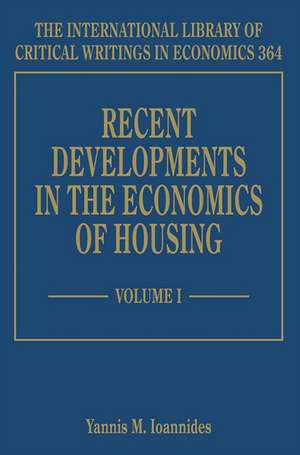 Recent Developments in the Economics of Housing de Yannis M. Ioannides