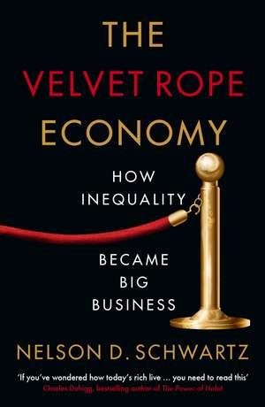 The Velvet Rope Economy: How Inequality Became Big Business de Nelson Schwartz