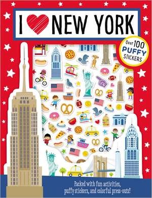 Puffy Stickers I Love New York de Ltd. Make Believe Ideas