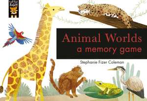 Animal Worlds: A Memory Game de Libby Walden