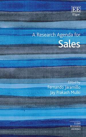 A Research Agenda for Sales de Fernando Jaramillo