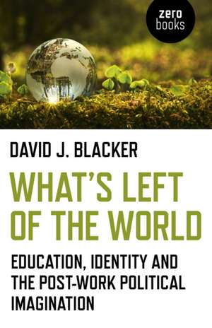 What`s Left of the World – Education, Identity and the Post–Work Political Imagination de David J. Blacker