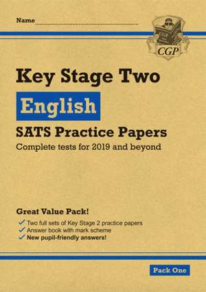 KS2 English SATS Practice Papers: Pack 2 - for the 2025 tests (with free Online Extras) de Cgp Books