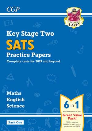 New KS2 Complete SATS Practice Papers Pack: Science, Maths & English (for the 2019 tests) - Pack 1 de CGP Books