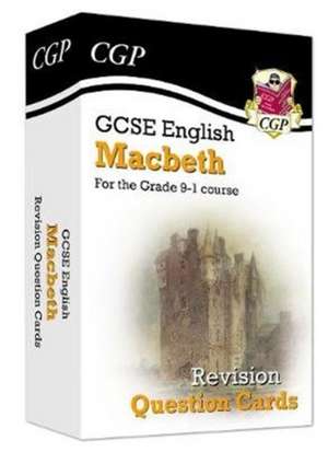 Cgp Books: GCSE English Shakespeare - Macbeth Revision Quest de CGP Books