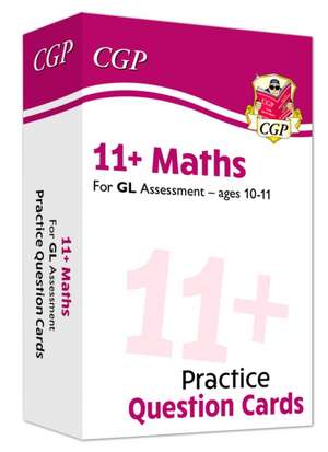 11+ GL Maths Revision Question Cards - Ages 10-11 de CGP Books