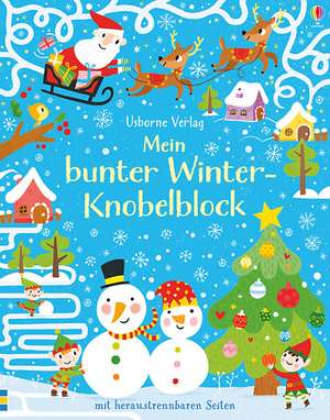 Mein bunter Winter-Knobelblock de Simon Tudhope