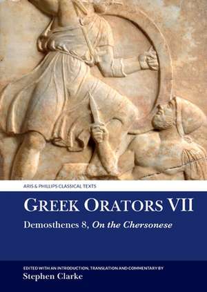 Greek Orators VII de S Clarke