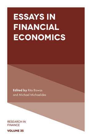 Essays in Financial Economics de Rita Biswas