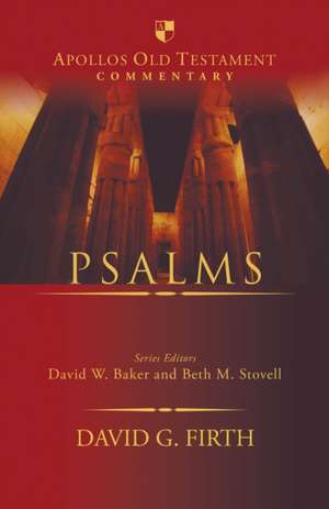 Psalms de David G Firth