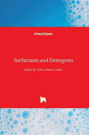 Surfactants and Detergents de Ashim Dutta