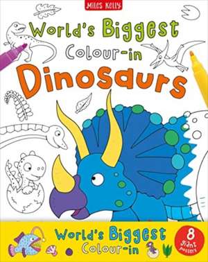 World's Biggest Colour-in 4-pack de Miles Kelly