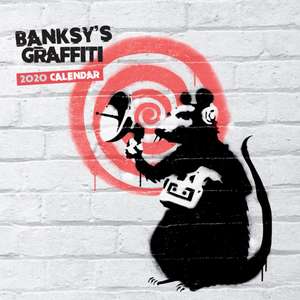 Banksy's Graffiti 2020 Square Wall Calendar