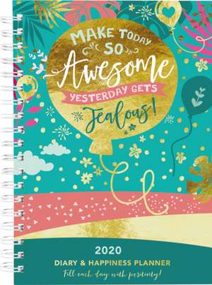 DREAM BIG 2020 A5 DIARY PLANNER de BROWNTROUT UK