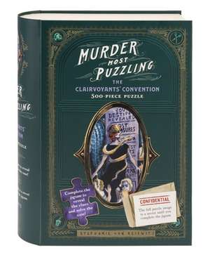 Murder Most Puzzling: The Clairvoyants' Convention 500-Piece Puzzle de Stephanie von Reiswitz