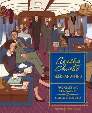 Agatha Christie Seek-And-Find de Sarah Dvojack