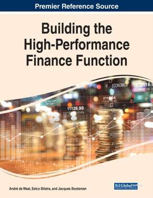 Building the High-Performance Finance Function de André de Waal