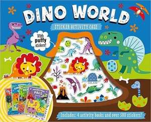 Dino World Sticker Activity Case de Make Believe Ideas