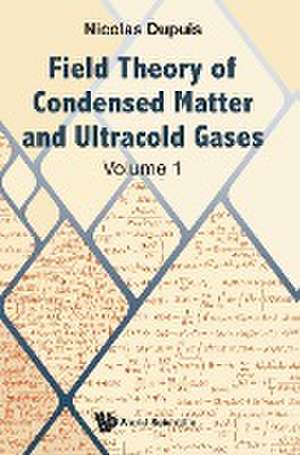 FIELD THEO CONDENSED MATTER (V1) de Nicolas Dupuis