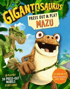 Gigantosaurus - Press Out and Play MAZU de Cyber Group Studios