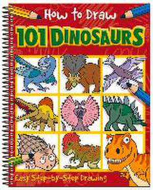 How to Draw 101 Dinosaurs de Barry Green