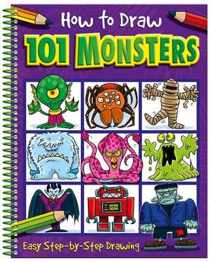 How to Draw 101 Monsters de Barry Green