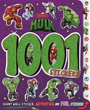 Marvel Hulk: 1001 Stickers de Marvel Entertainment International Ltd