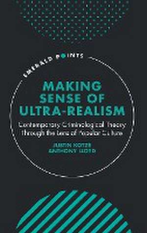 Making Sense of Ultra–Realism – Contemporary Criminological Theory Through the Lens of Popular Culture de Justin Kotzé