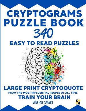 Cryptograms Puzzle Book de Vincent Smart