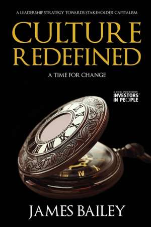 Culture Redefined de James Bailey